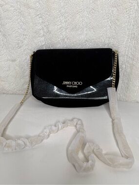 Jimmy Choo Parfums Small
Evening Black Crossbody Bag new